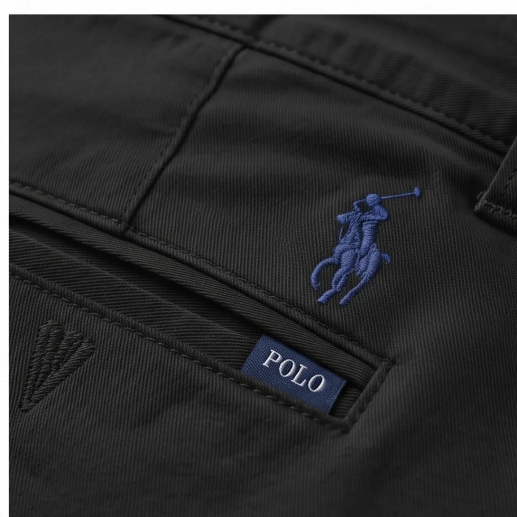 1122 Men's RL Twill Pants – Embroidered