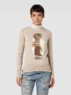 Men's Sweater | Bear White Coat