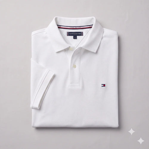 912 TH Double-Piqué Polo Shirt