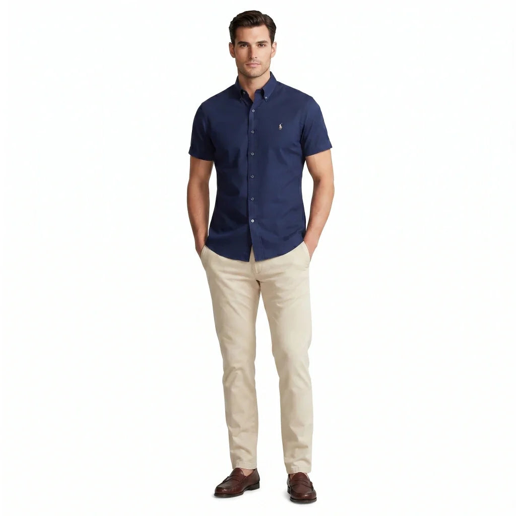 1029 Shirt RL Short-Sleeve - Oxford Fabric