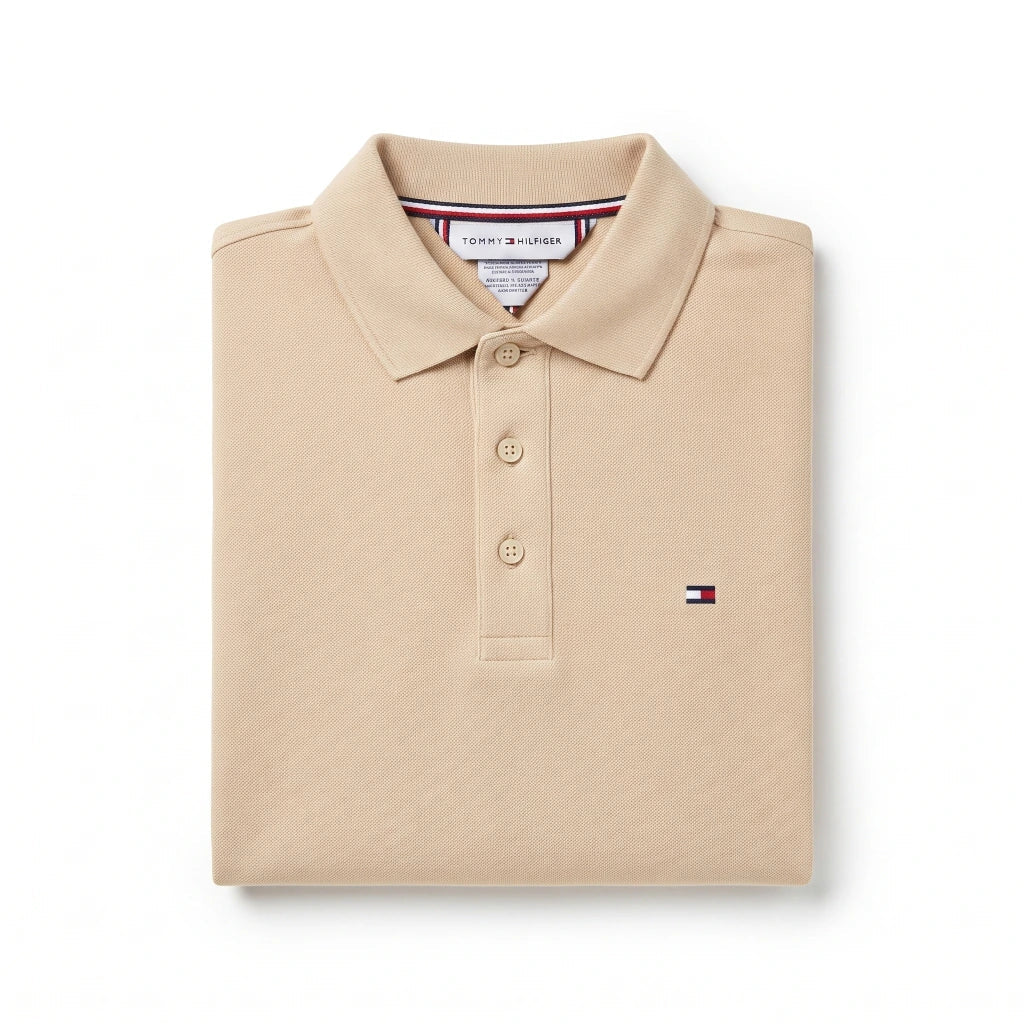 1037 TH Double-Piqué Polo Shirt