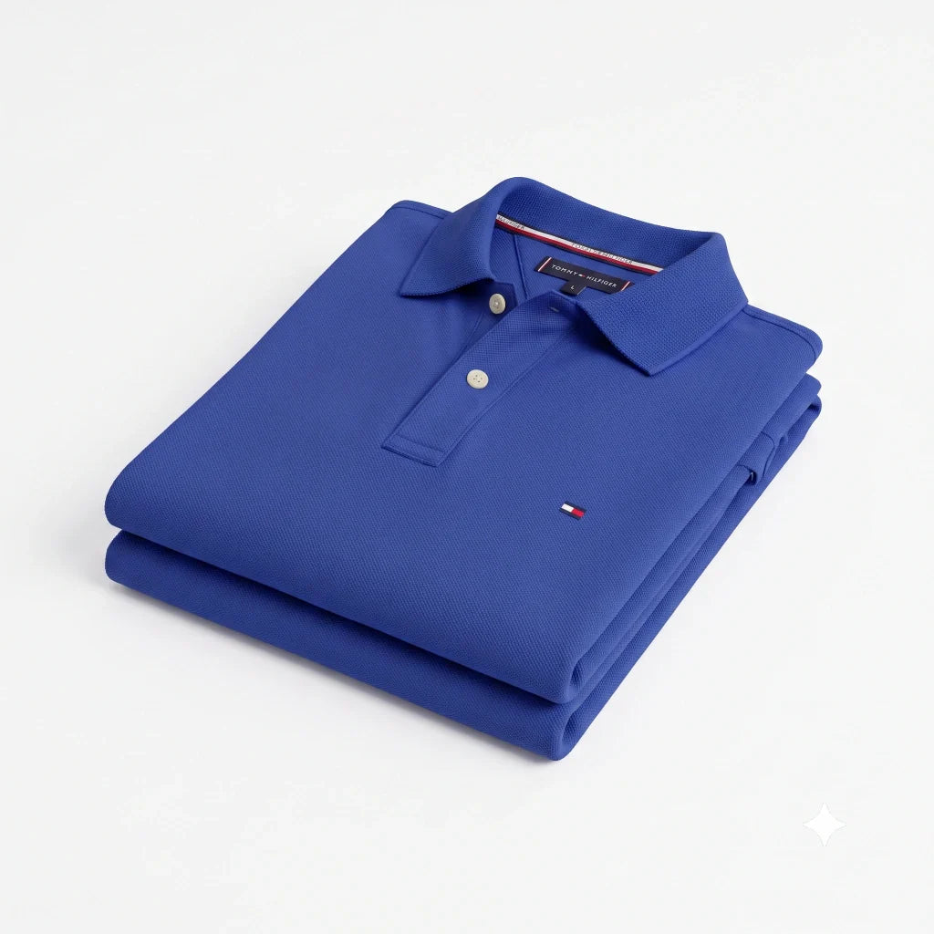 915 TH Double-Piqué Polo Shirt