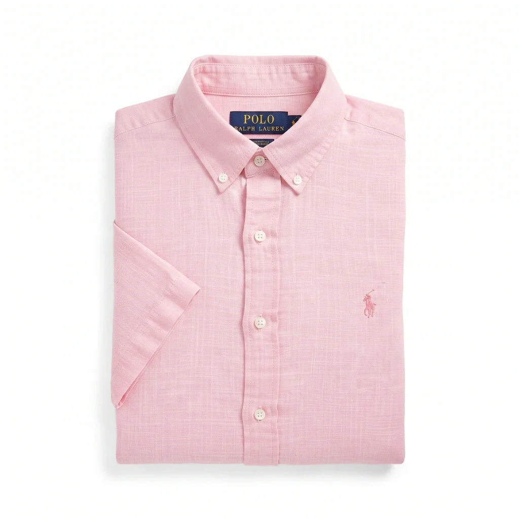 1034 Shirt Linen RL Short-Sleeve