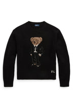 Men's Sweater  | Black Polo Bear