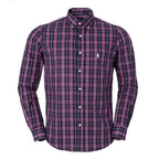 Men's RL Shirt Plaid Milan - Purple