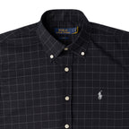 Men's RL Shirt Plaid Fontana - Black