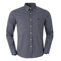 Men's RL Shirt Plaid Fontana - Gray