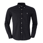 Men's RL Shirt Plaid Fontana - Black