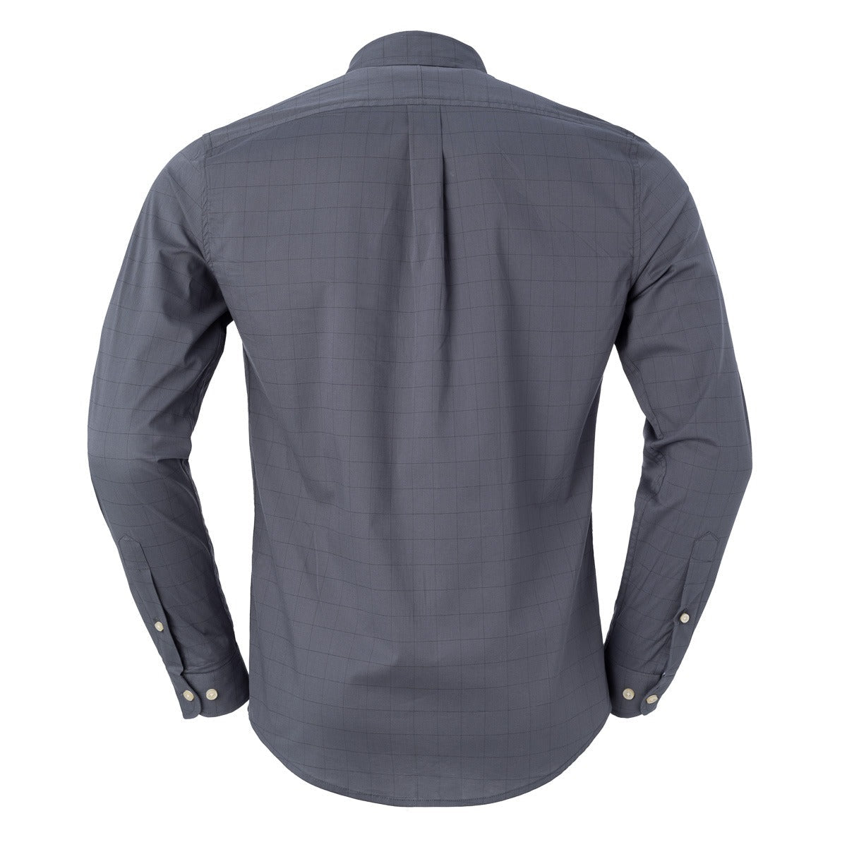 Men's RL Shirt Plaid Fontana - Gray