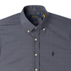 Men's RL Shirt Plaid Fontana - Gray