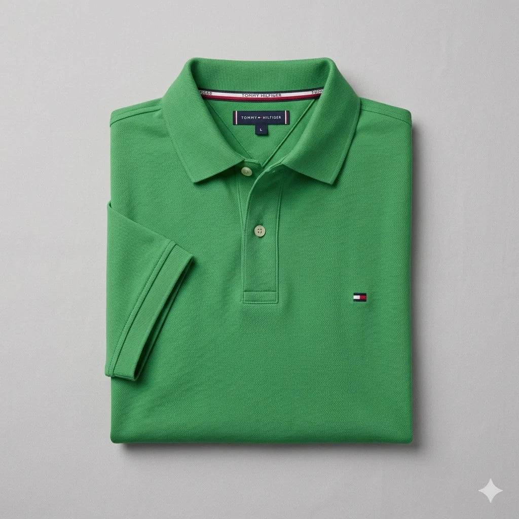 785 TH Double-Piqué Polo Shirt
