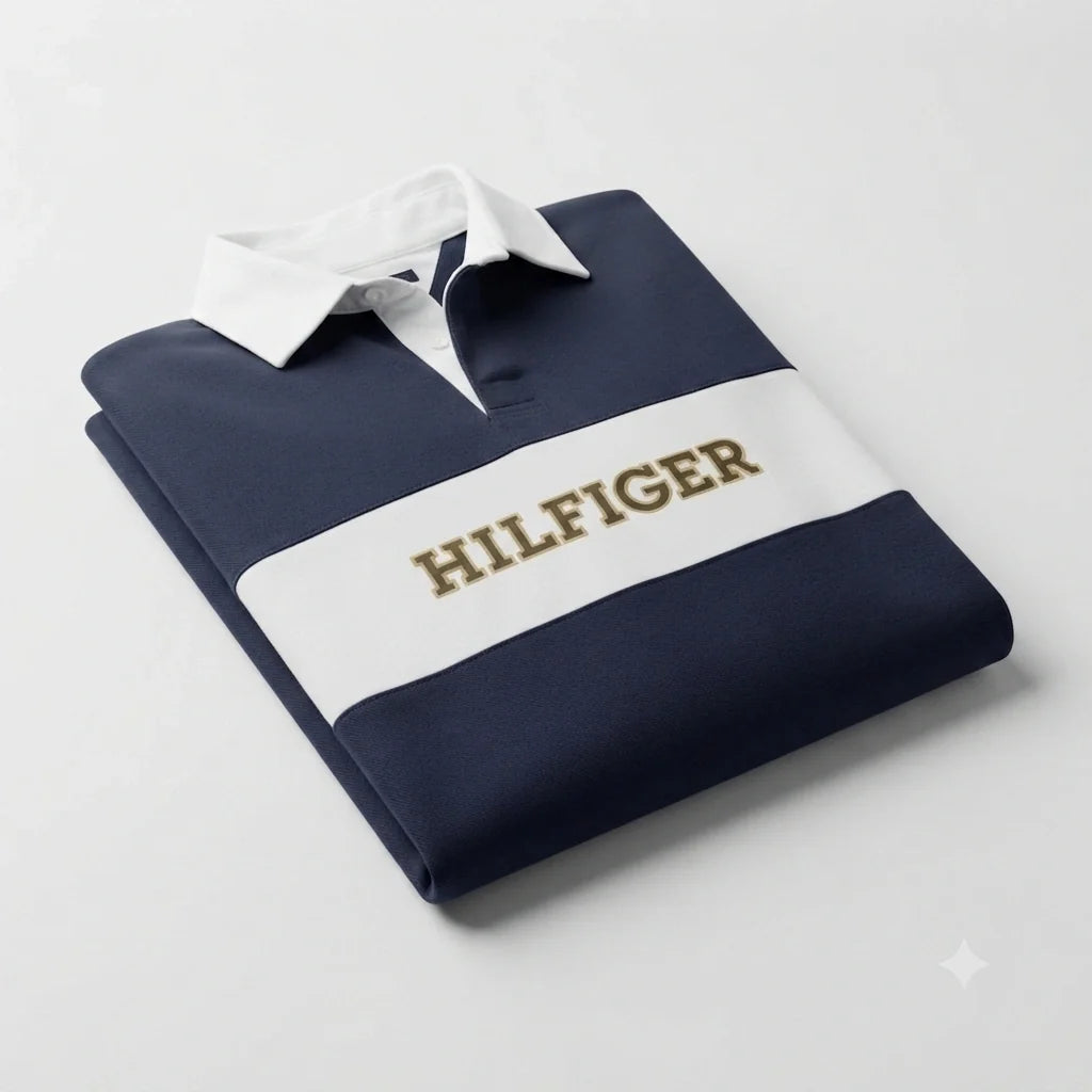 802 TH Long-Sleeve Polo Shirt
