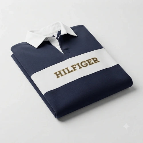 802 TH Long-Sleeve Polo Shirt