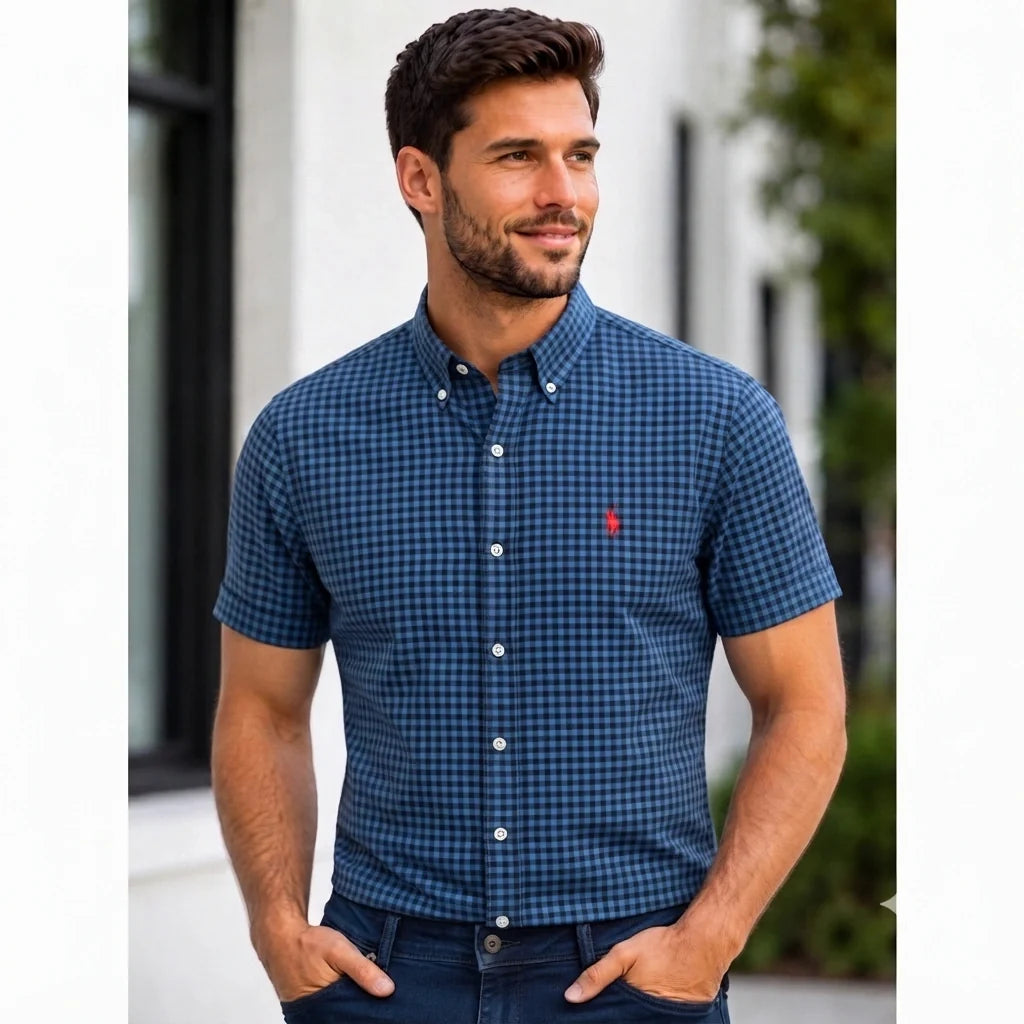 896 Shirt RL Short-Sleeve Cotton Poplin