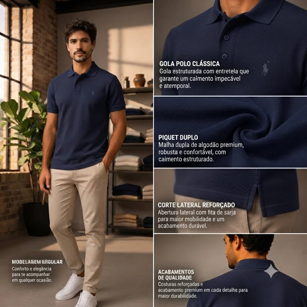 949 Polo Shirt RL - Double Piqué
