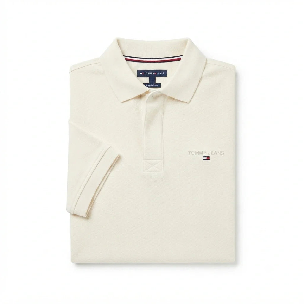952 TH Premium Double-Piqué Polo Shirt