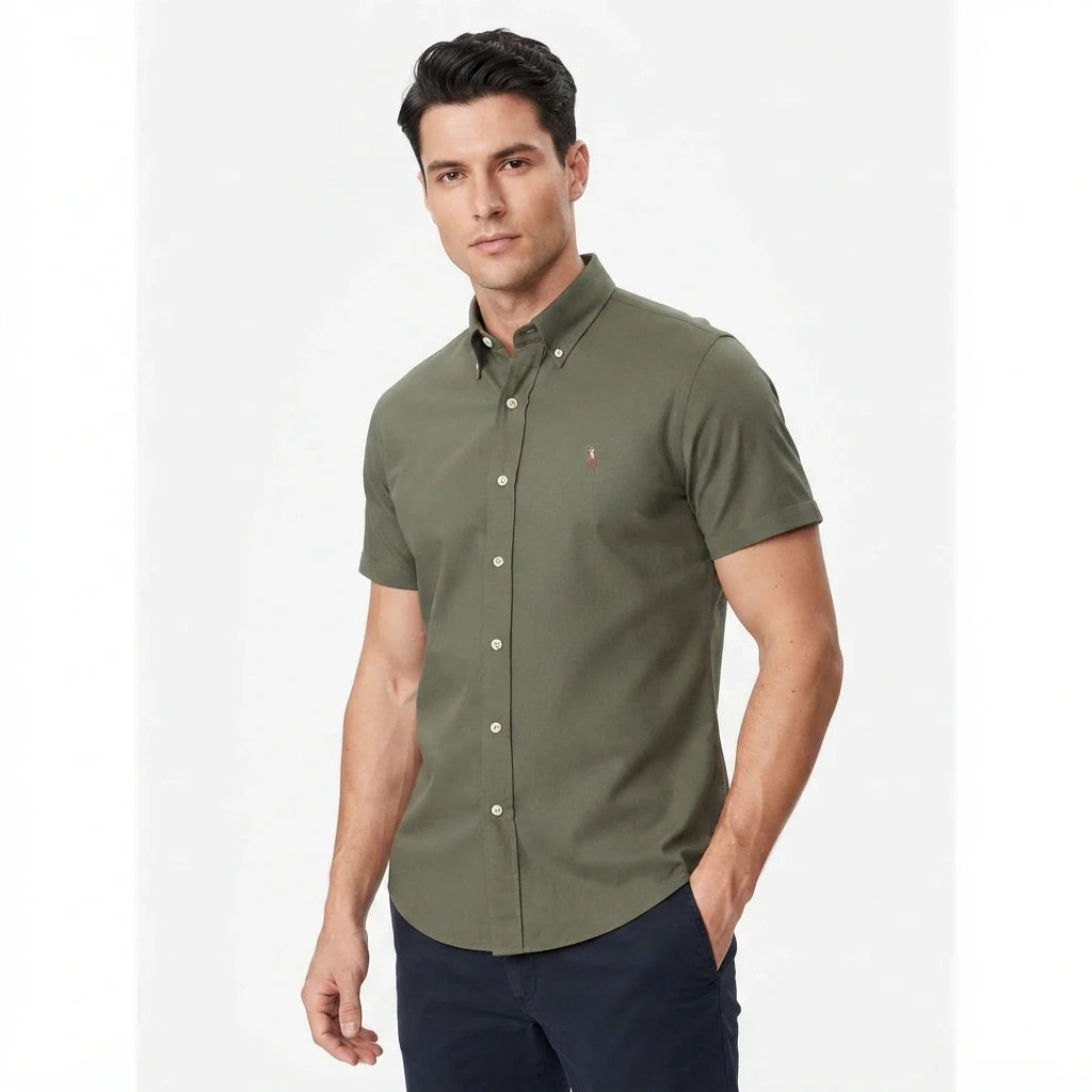 1026 Shirt RL Short-Sleeve - Oxford Fabric