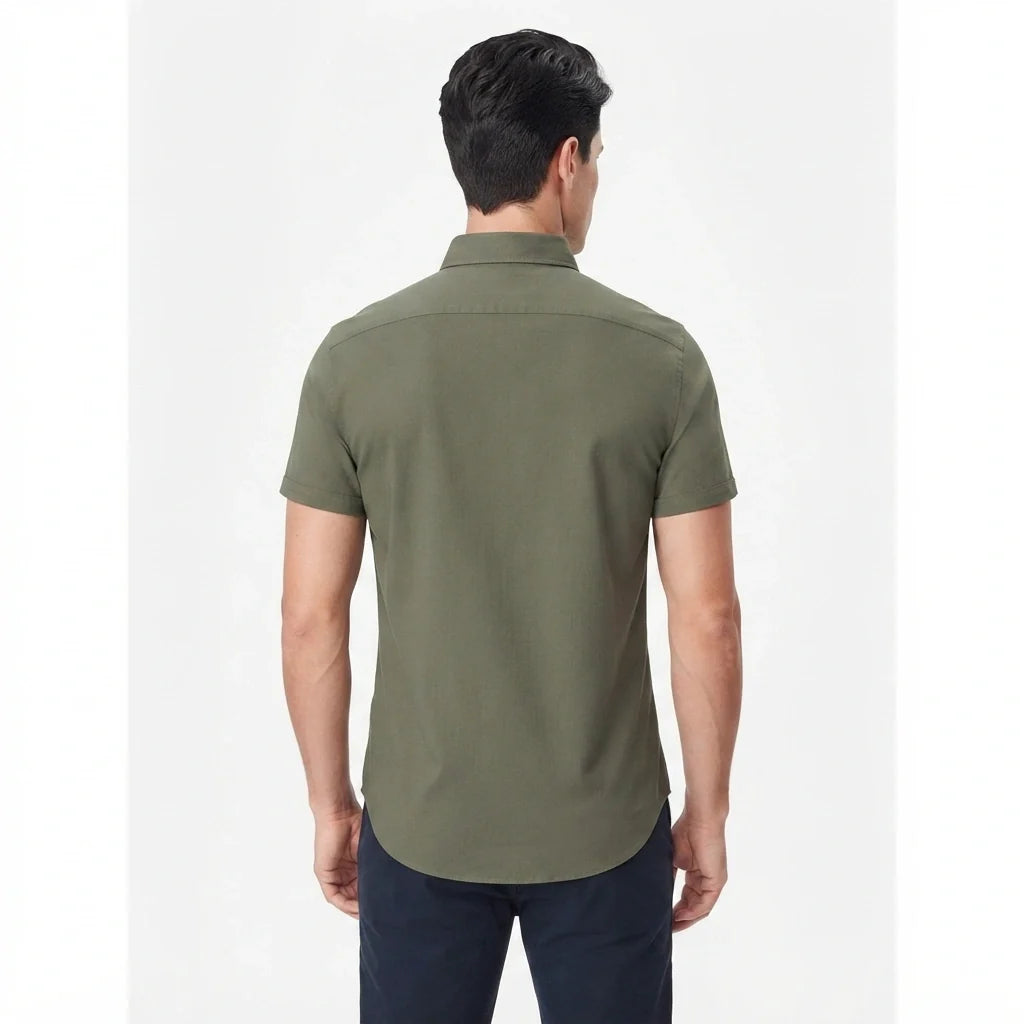 1026 Shirt RL Short-Sleeve - Oxford Fabric