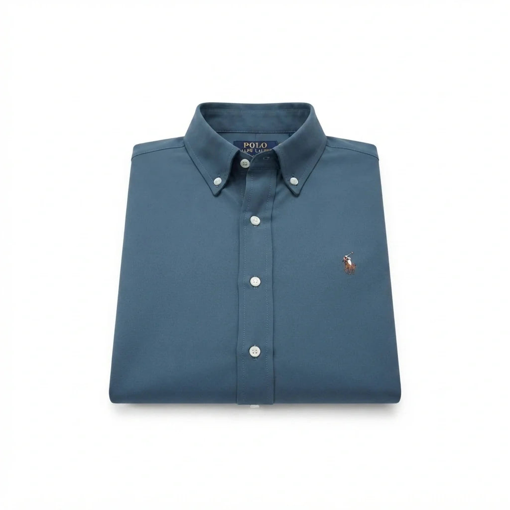1027 Shirt RL Short-Sleeve - Oxford Fabric