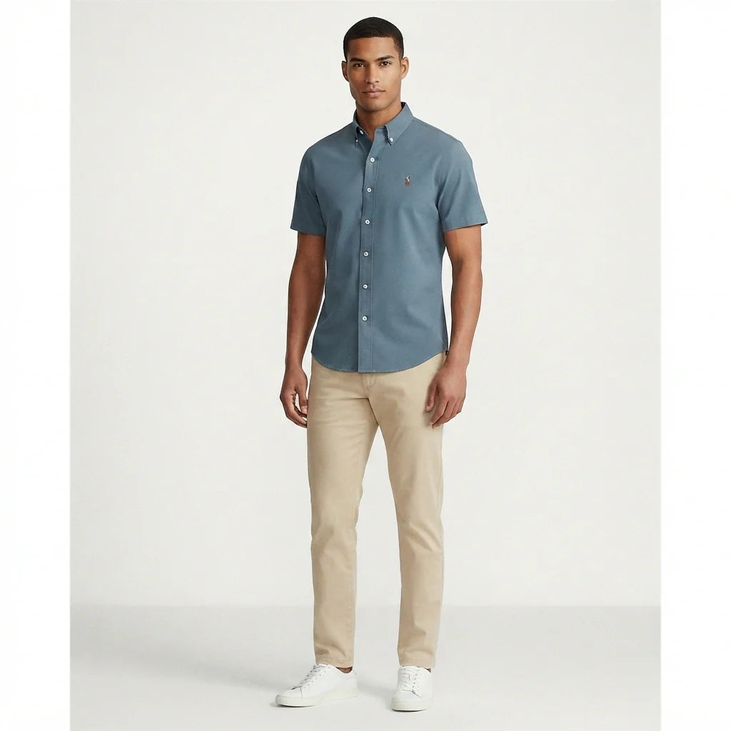 1027 Shirt RL Short-Sleeve - Oxford Fabric