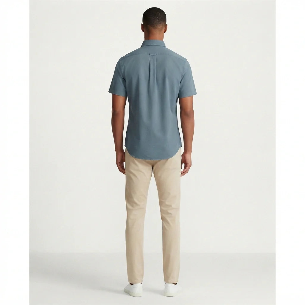 1027 Shirt RL Short-Sleeve - Oxford Fabric