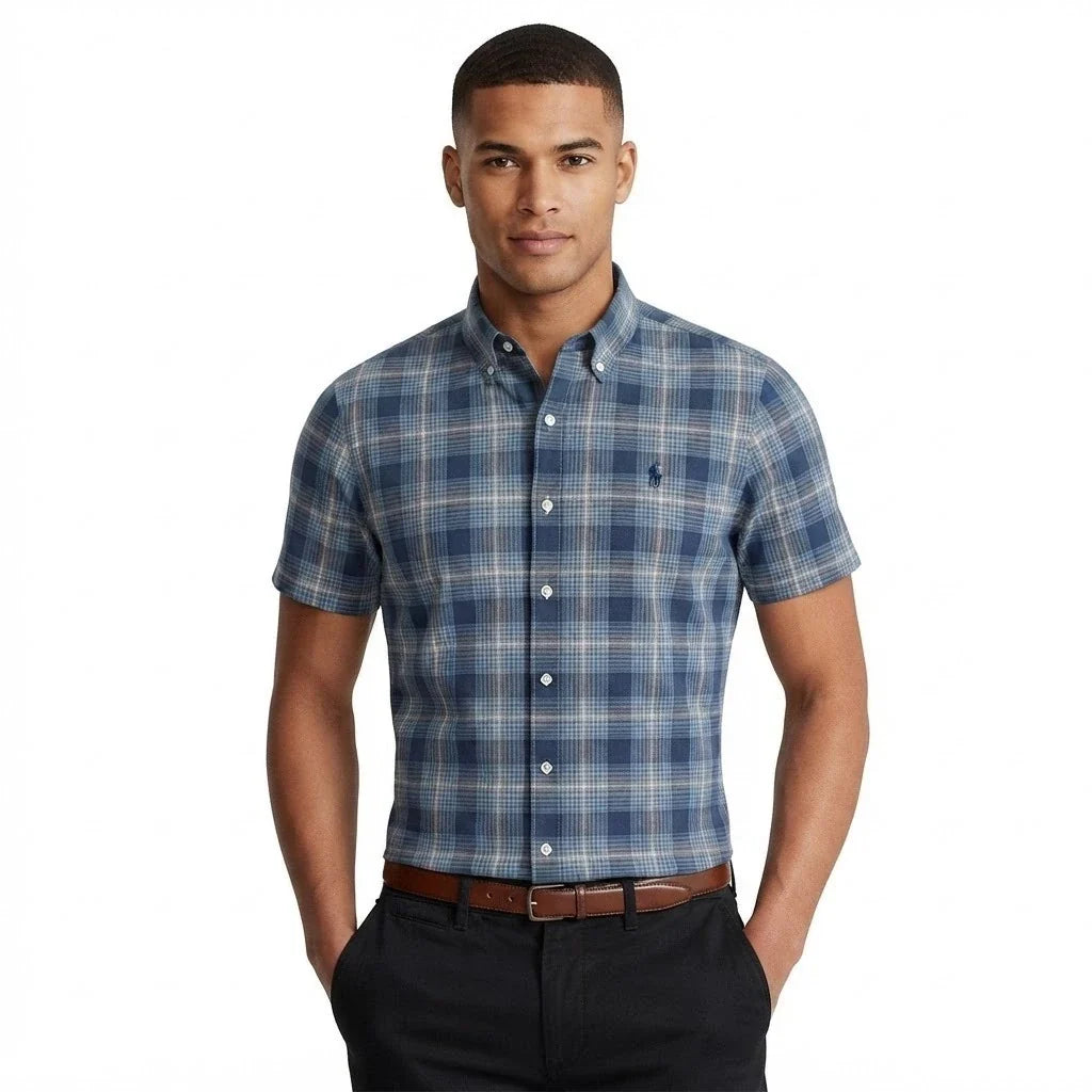 1053 Shirt RL Short-Sleeve Cotton Poplin