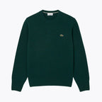 L.C Carded Wool Crew Neck Sweater