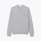 L.C Monochrome Cotton V-neck Sweater