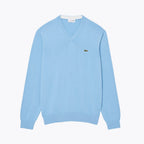 L.C Monochrome Cotton V-neck Sweater