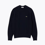 L.C Thick Carded Wool Crew Neck Sweater