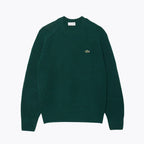 L.C Thick Carded Wool Crew Neck Sweater
