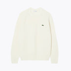 L.C Thick Carded Wool Crew Neck Sweater