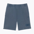 L.C Washed Effect Cotton Fleece Shorts