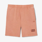 L.C Washed Effect Cotton Fleece Shorts