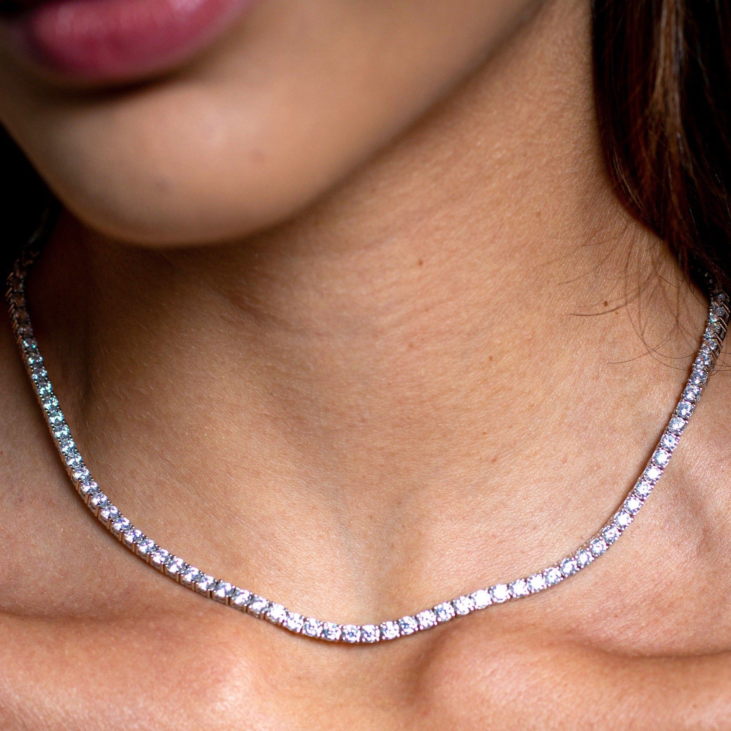 Riviera Crystal Zirconia Necklace
