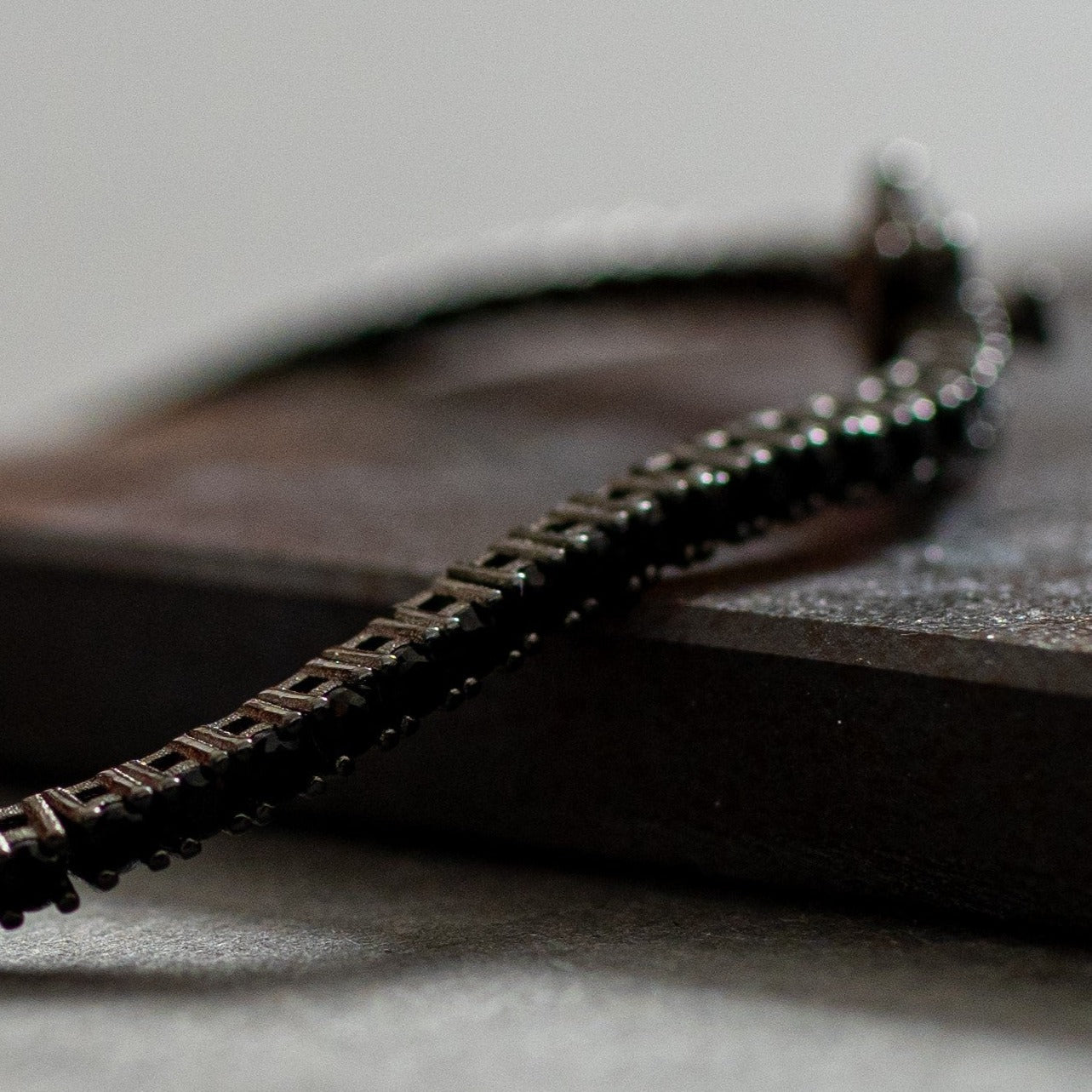 Riviera Black Zirconia - Black Rhodium