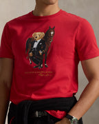 Men's Polo Bear Cotton T-Shirt