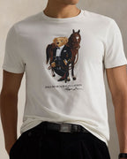 Men's Polo Bear Cotton T-Shirt