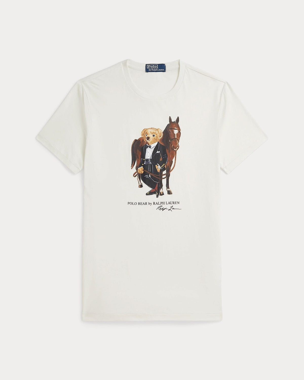 Men's Polo Bear Cotton T-Shirt