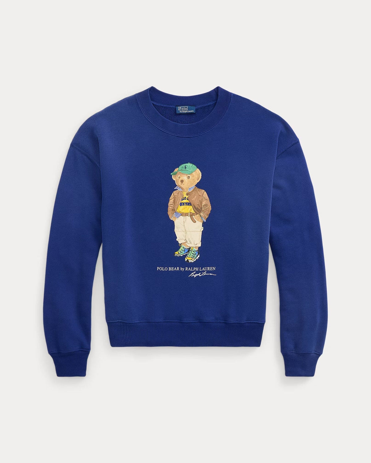 Men's Polo Bear Lightweight Fleece Crewneck