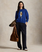 Men's Polo Bear Lightweight Fleece Crewneck