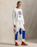 Men's Team USA Polo Bear Long-Sleeve T-Shirt