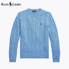 Men's Cable-Knit Cotton Jumper