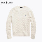 Men's Cable-Knit Cotton Jumper
