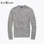 Men's Cable-Knit Cotton Jumper