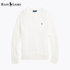 Men's Cable-Knit Cotton Jumper