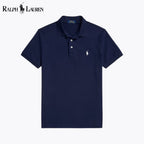 Men's Custom Slim Fit Stretch Mesh Polo Shirt