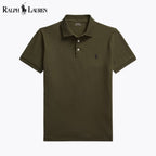 Men's Custom Slim Fit Stretch Mesh Polo Shirt