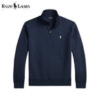 Men's Double-Knit Mockneck Pullover