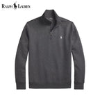 Men's Double-Knit Mockneck Pullover